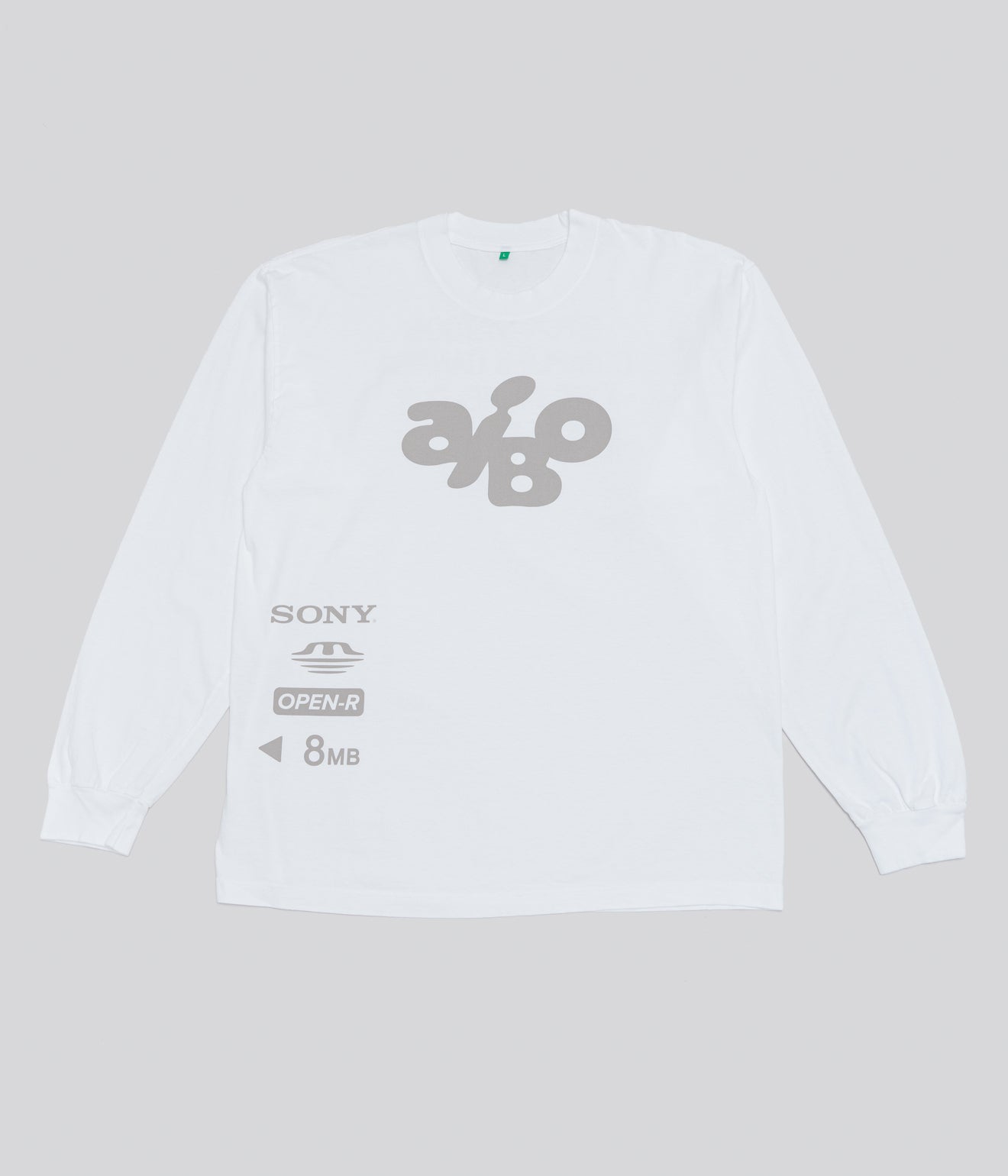 b.Eautiful "Aibo LS Shirt" White - WEAREALLANIMALS