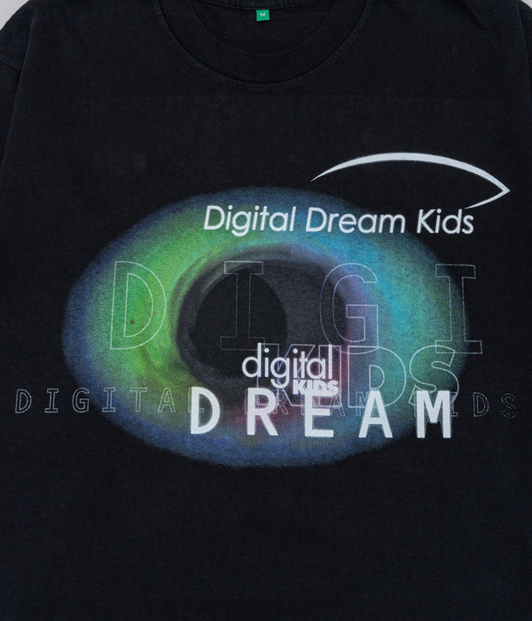 b.Eautiful "Digital Dream Kids LS Shirt" Black - WEAREALLANIMALS