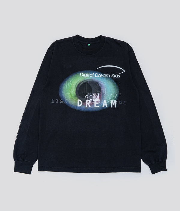 b.Eautiful "Digital Dream Kids LS Shirt" Black - WEAREALLANIMALS