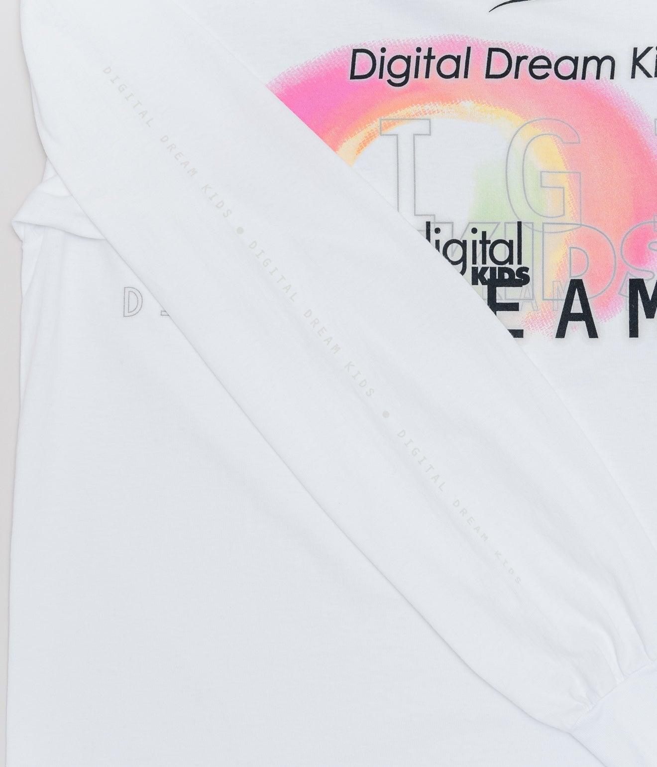 b.Eautiful "Digital Dream Kids LS Shirt" White - WEAREALLANIMALS