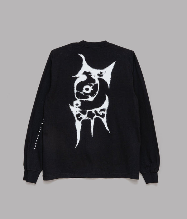 b.Eautiful x NANOOK "Shinka LS T-Shirt" Black - WEAREALLANIMALS