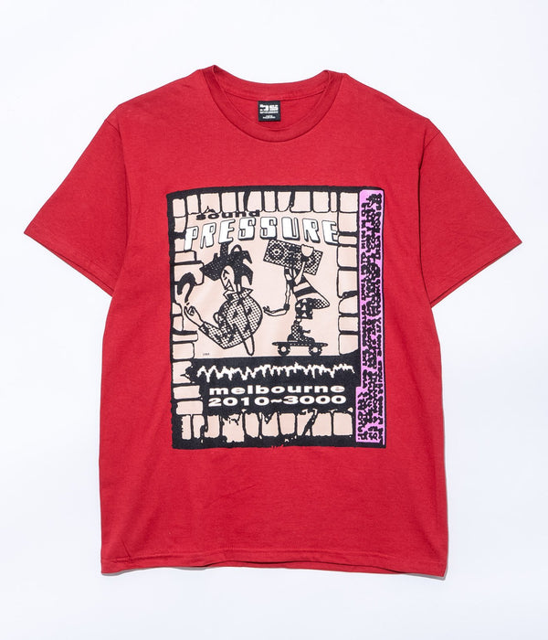 Butter Sessions Sound Pressure Red Tee - WEAREALLANIMALS