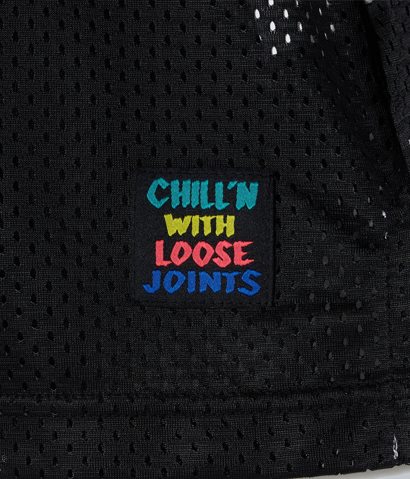 Chill'n with LOOSEJOINTS "CHRIS BIANCHI - 'RAVE' CWL Mesh Shirt" BLK - WEAREALLANIMALS