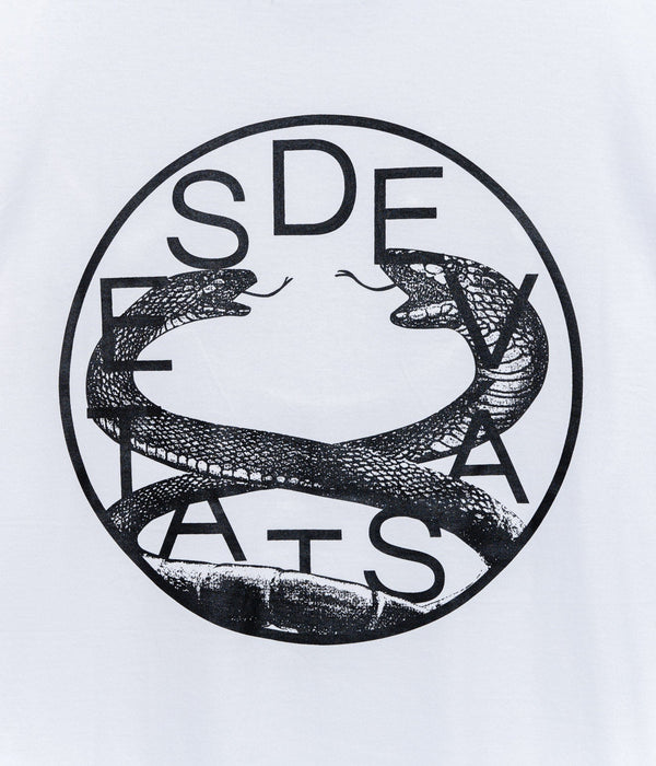 DEVÁ STATES "SERPENTS T-Shirt" White - WEAREALLANIMALS