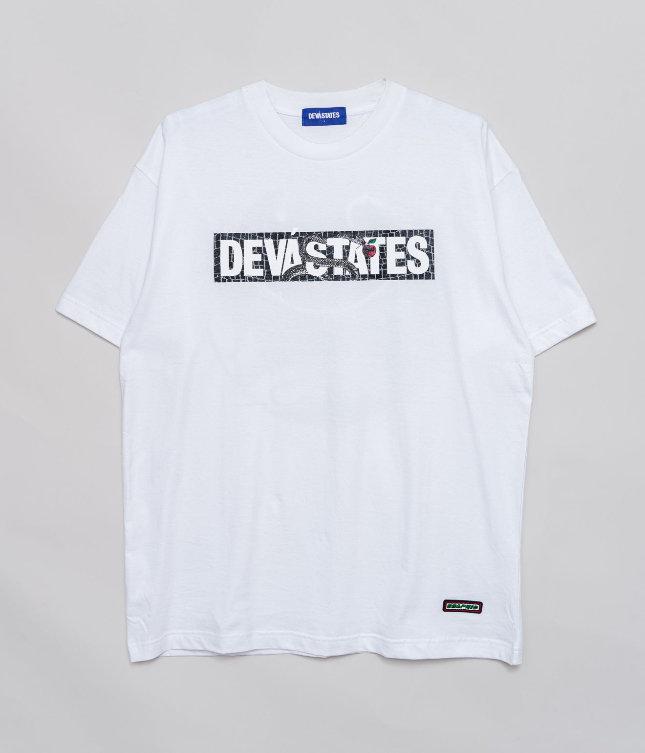 DEVÁ STATES "SERPENTS T-Shirt" White - WEAREALLANIMALS