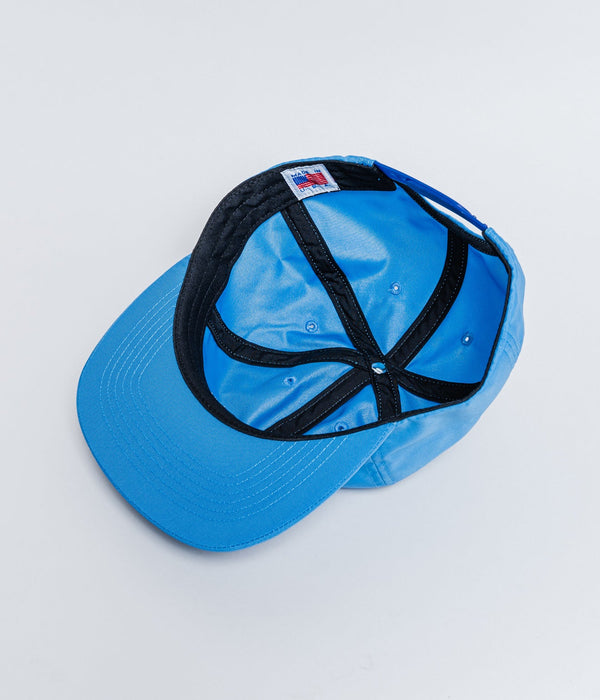 FRANCHISE "Biometrics Nylon Six Panel Cap" Blue - WEAREALLANIMALS