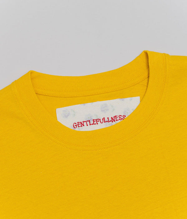 Gentle Fullness "Recycled Cotton SS Tee Duckman" Lemon - WEAREALLANIMALS