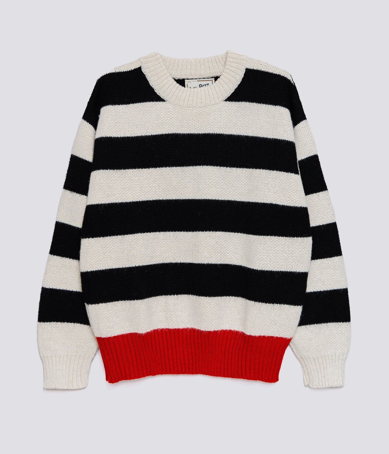 Red white and sale black jumper