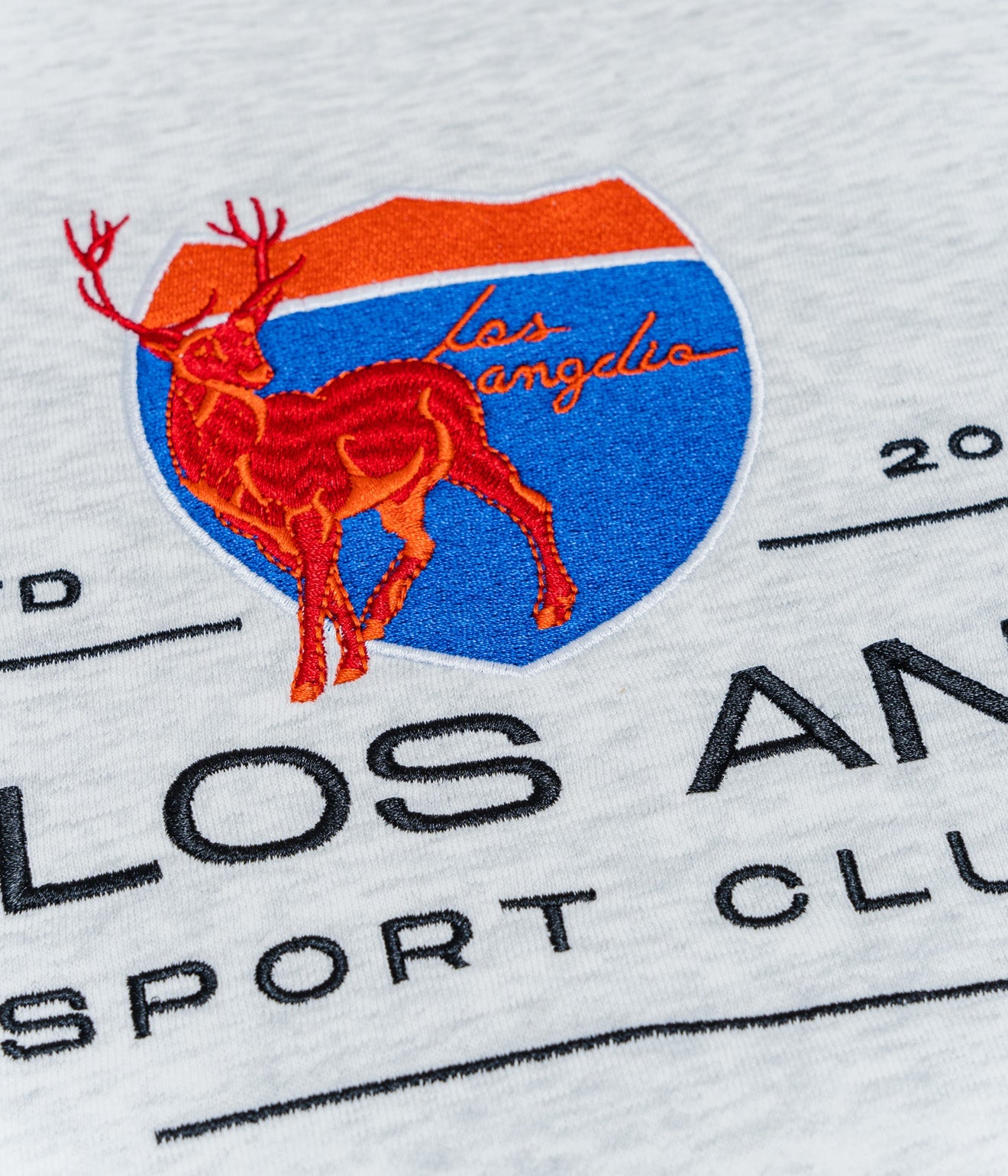Lazy Los Angeles "Sport Club Crewneck" - WEAREALLANIMALS
