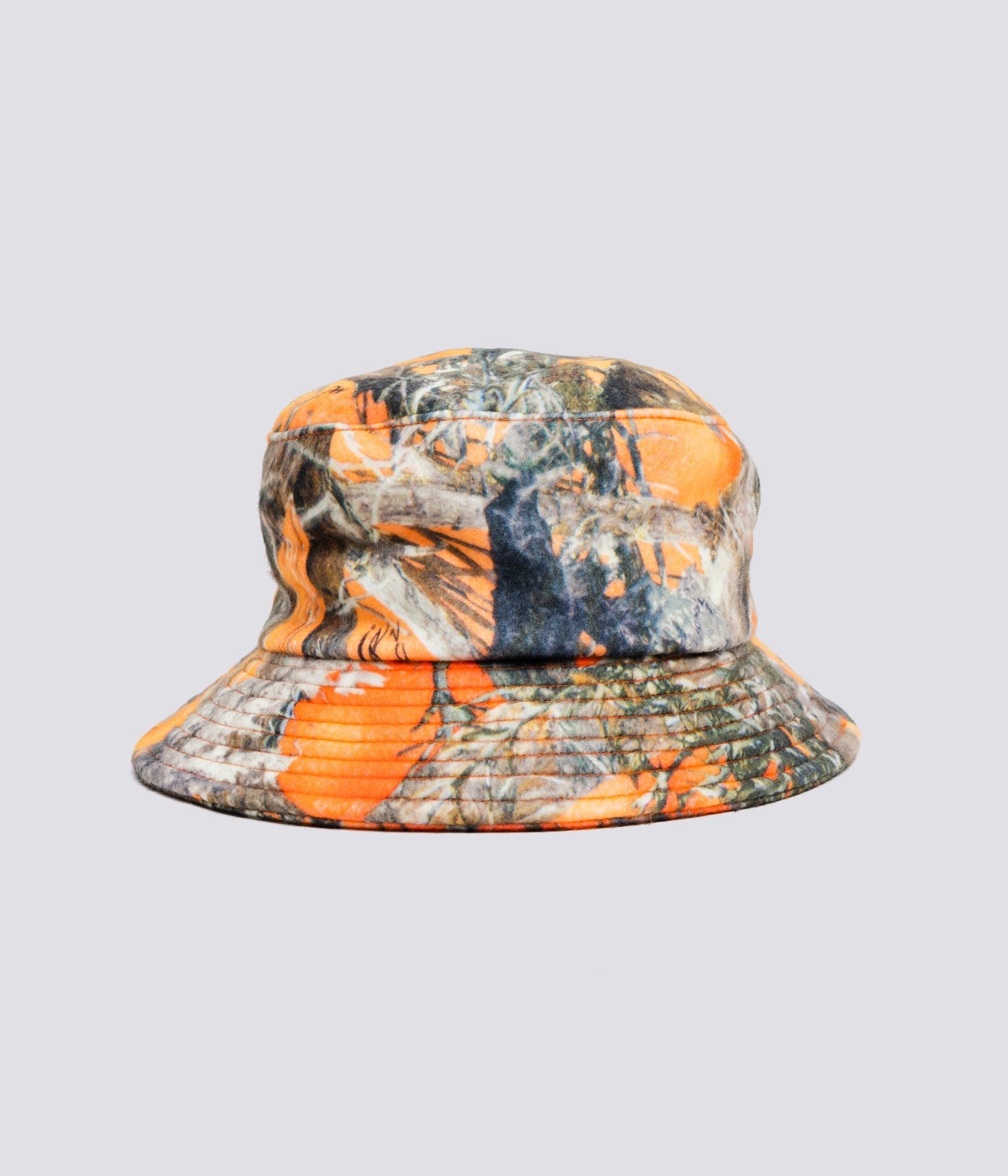 LITE YEAR "Bucket Hat -Real Tree Camo Fleece-" Orange - WEAREALLANIMALS