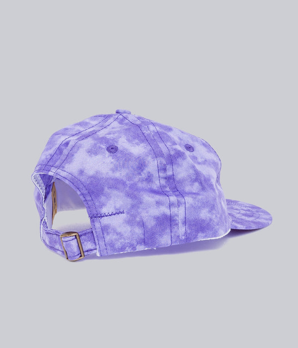 LITE YEAR "Japanese Cotton Twill 6 Panel Cap" Cloudy Washed Purple - WEAREALLANIMALS