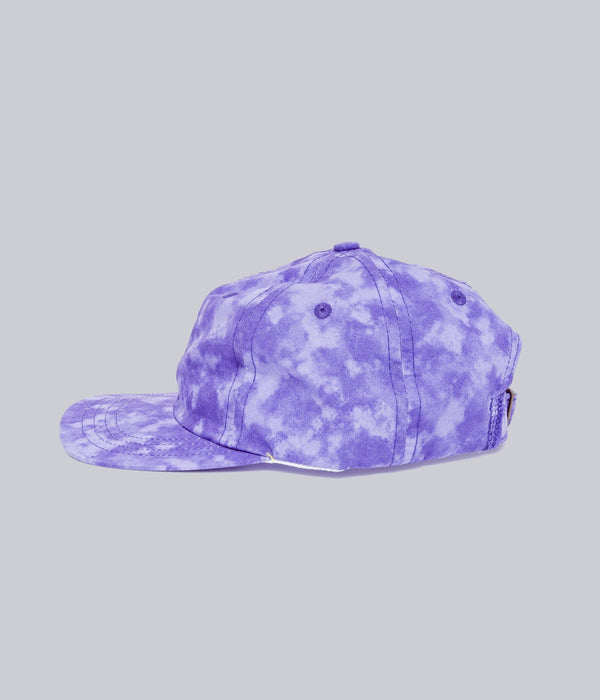 LITE YEAR "Japanese Cotton Twill 6 Panel Cap" Cloudy Washed Purple - WEAREALLANIMALS