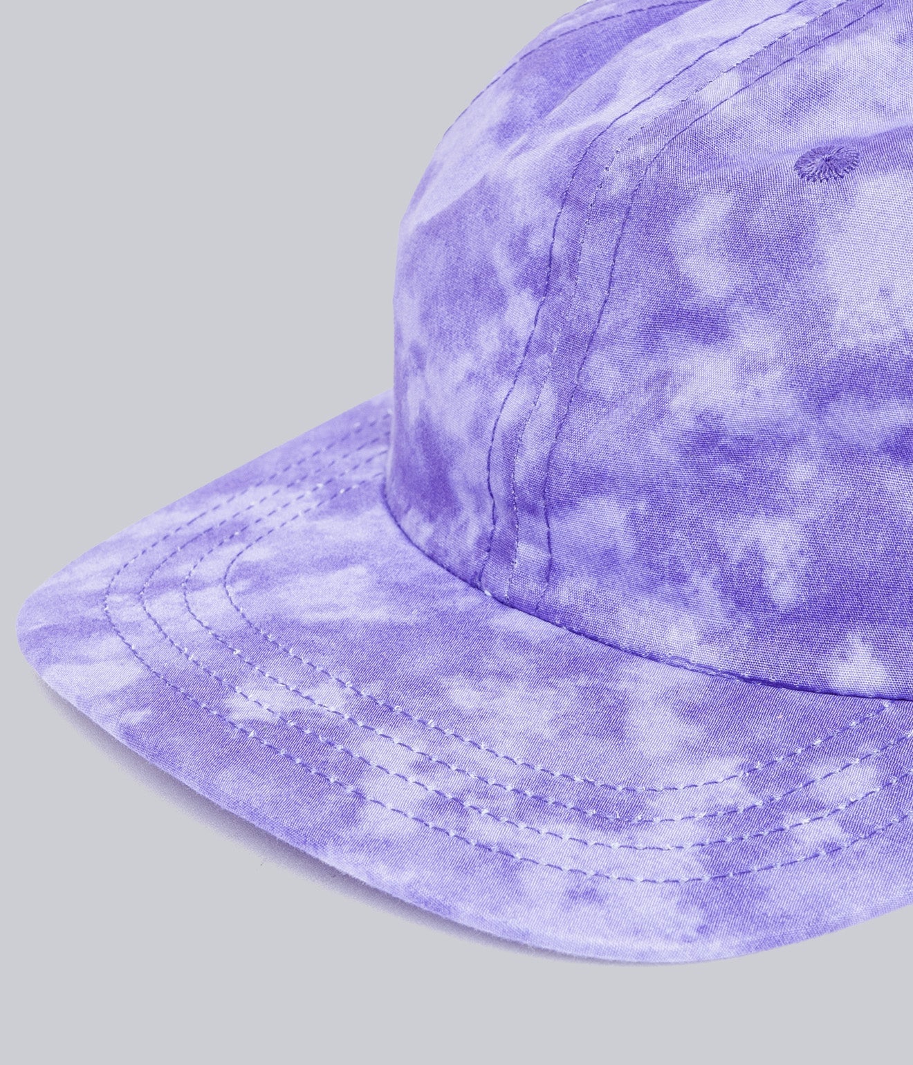 LITE YEAR "Japanese Cotton Twill 6 Panel Cap" Cloudy Washed Purple - WEAREALLANIMALS