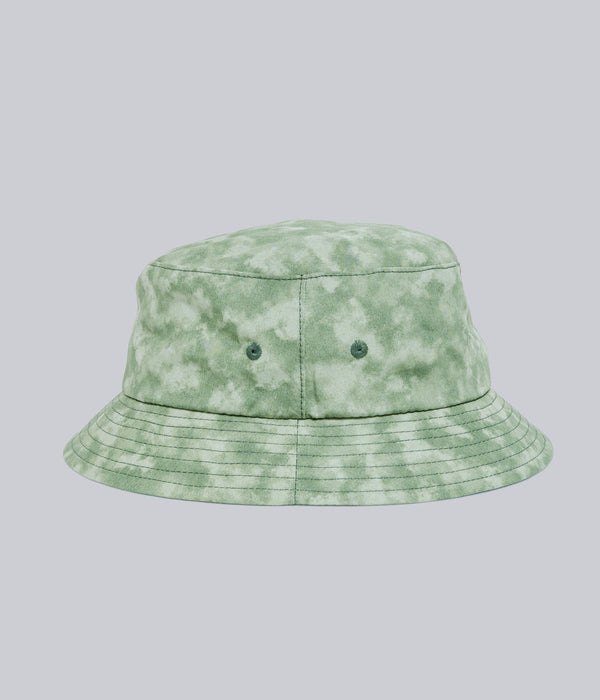 LITE YEAR "Japanese Cotton Twill Bucket Hat" Cloudy Washed Green - WEAREALLANIMALS