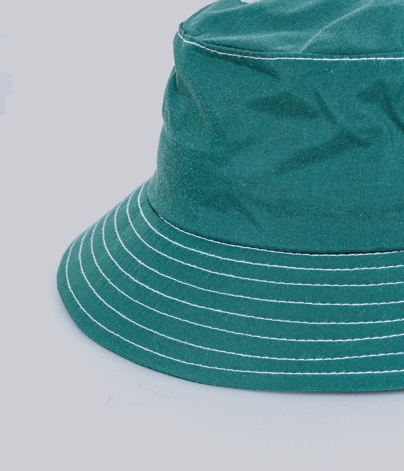 LITE YEAR "Japanese Nylon Taffeta Bucket Hat" Varsity Green - WEAREALLANIMALS