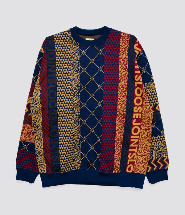 LOOSEJOINTS "Masato Maekawa 'Relativity' KNIT CREW" - WEAREALLANIMALS