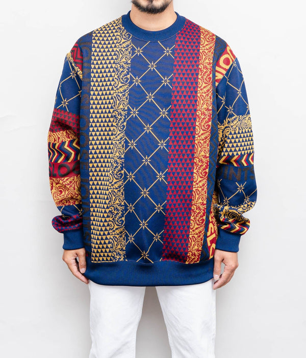 LOOSEJOINTS "Masato Maekawa 'Relativity' KNIT CREW" - WEAREALLANIMALS