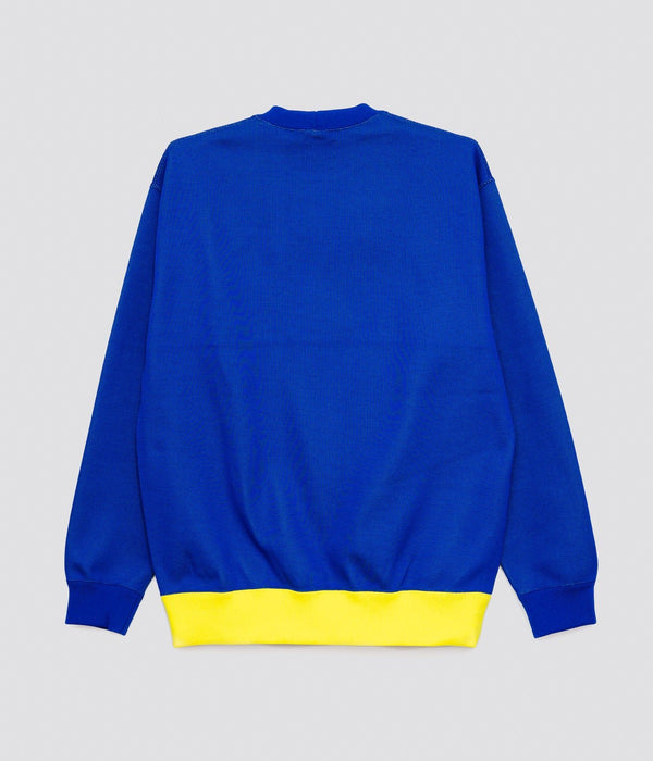 LOOSEJOINTS "Moka 'mixer sweater' KNIT CREW" - WEAREALLANIMALS