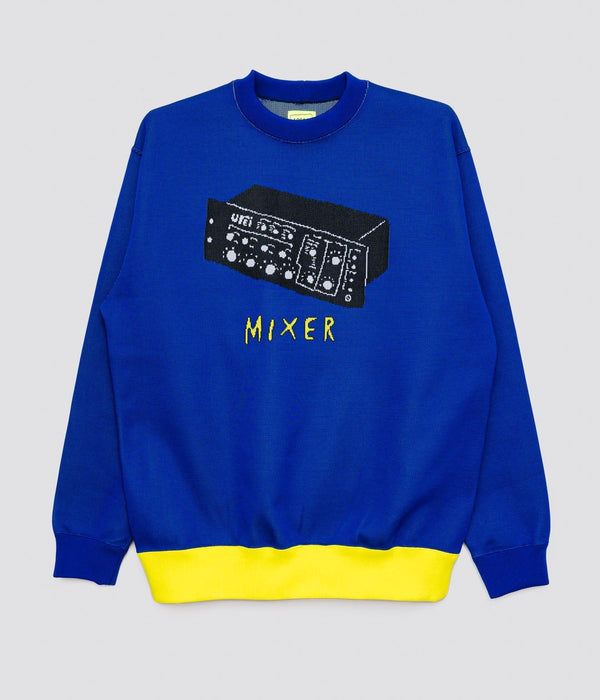 LOOSEJOINTS "Moka 'mixer sweater' KNIT CREW" - WEAREALLANIMALS