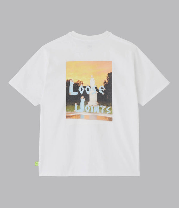 LOOSEJOINTS "SO MITSUYA - 'Grandma font' S/S TEE" WHT - WEAREALLANIMALS