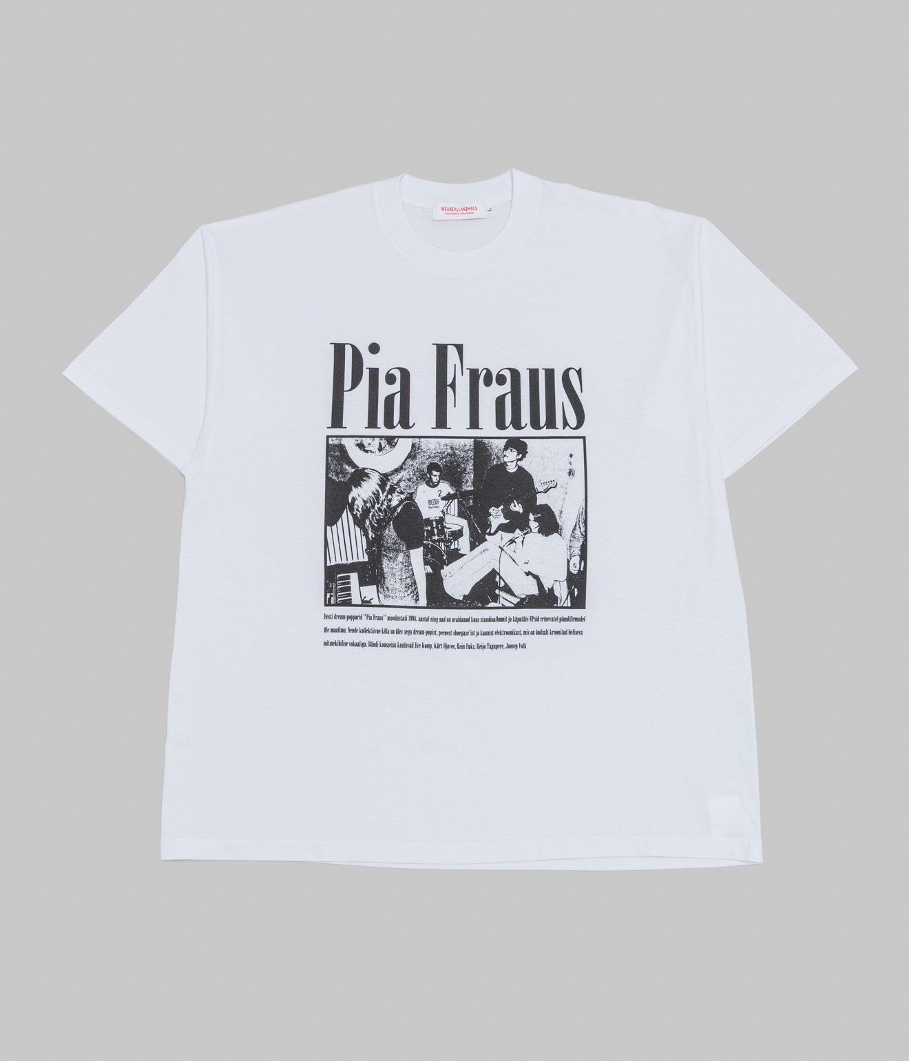 Pia Fraus × WEAREALLANIMALS "Collaboration T-Shirt" - WEAREALLANIMALS
