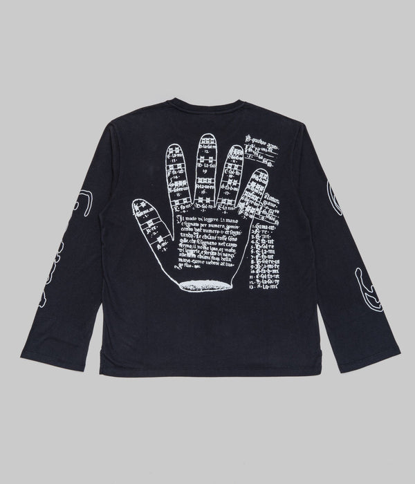 Public Possession "GUIDONISCHE HAND" Longsleeve Earthly Black - WEAREALLANIMALS