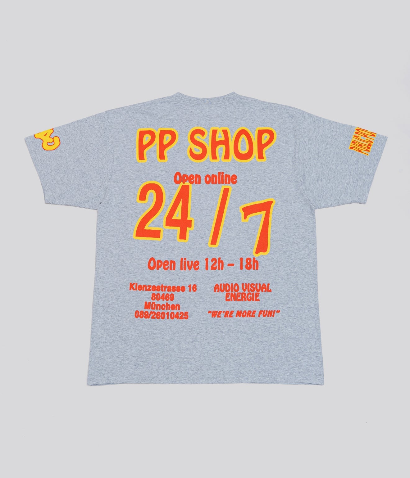 Public Possession "P.P. Shop" T-Shirt - WEAREALLANIMALS
