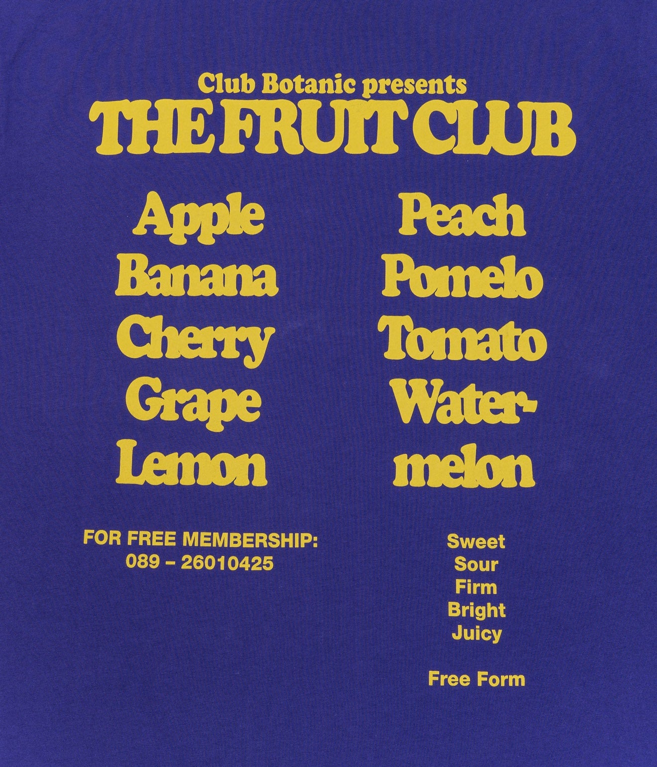 Public Possession "The Fruit Club" T-Shirt - WEAREALLANIMALS