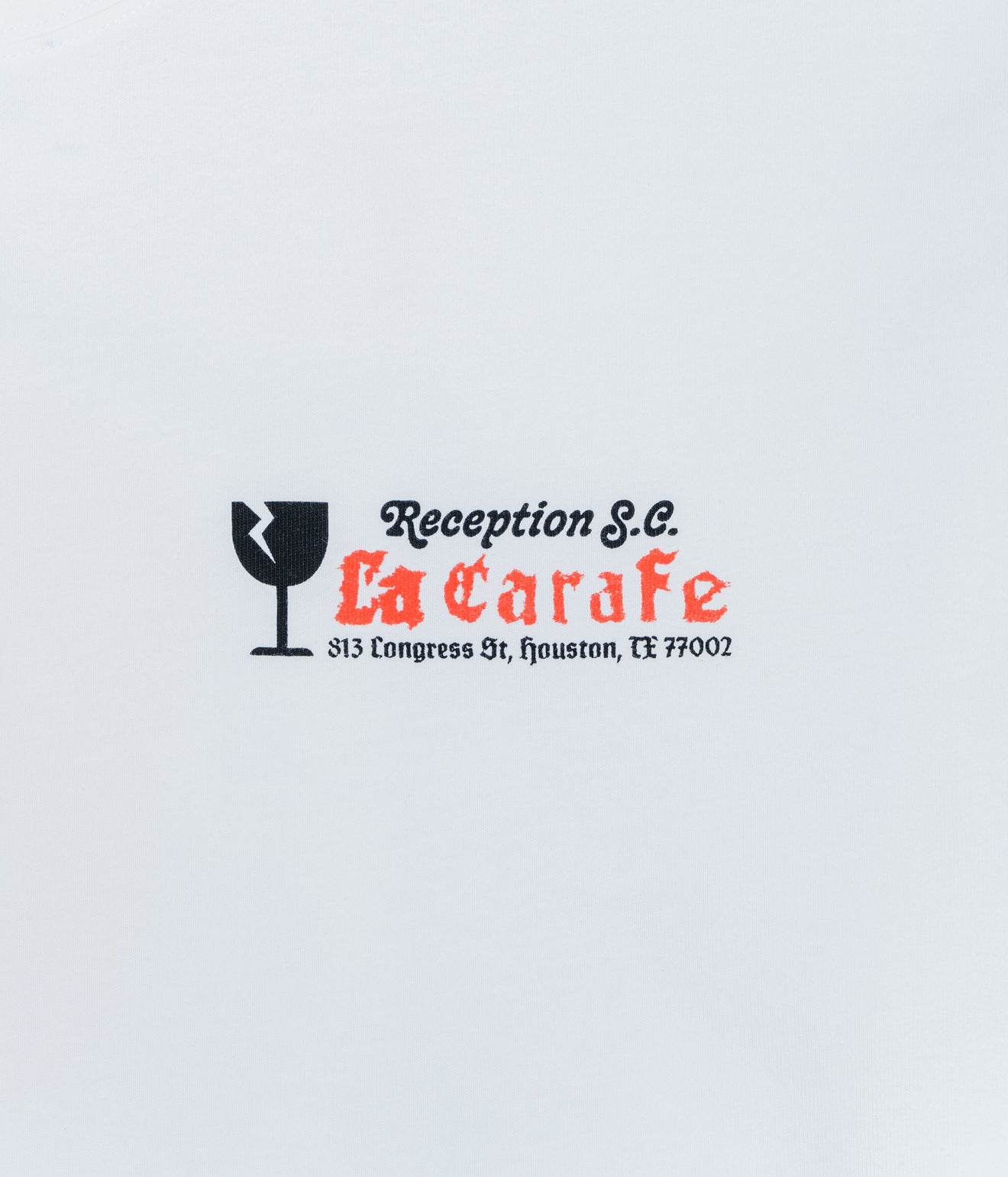 Reception "L/S TEE LA CARAFE" - WEAREALLANIMALS