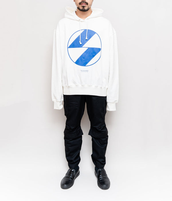 THE SALVAGES "Emblem Os Hoodie" White - WEAREALLANIMALS