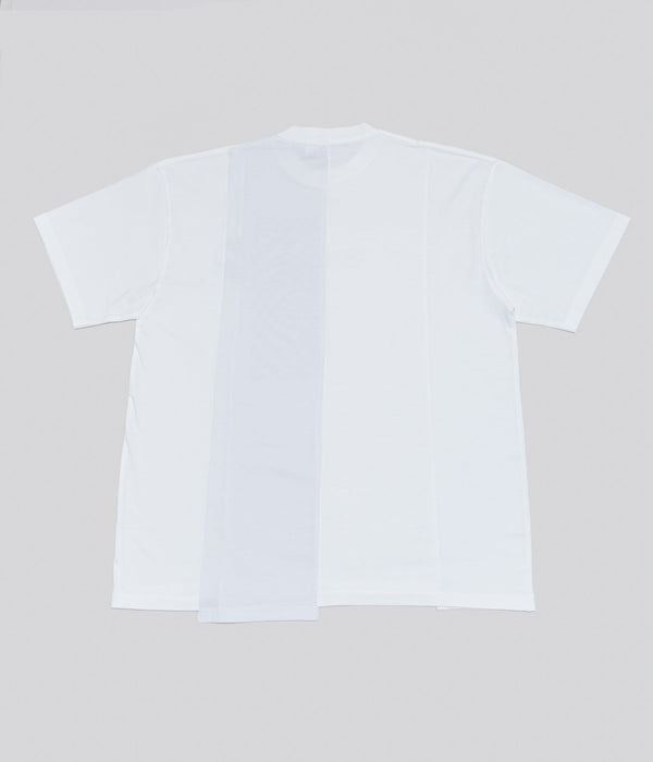 THE SALVAGES "SS23 RECONSTRUCTED T-SHIRT" White - WEAREALLANIMALS