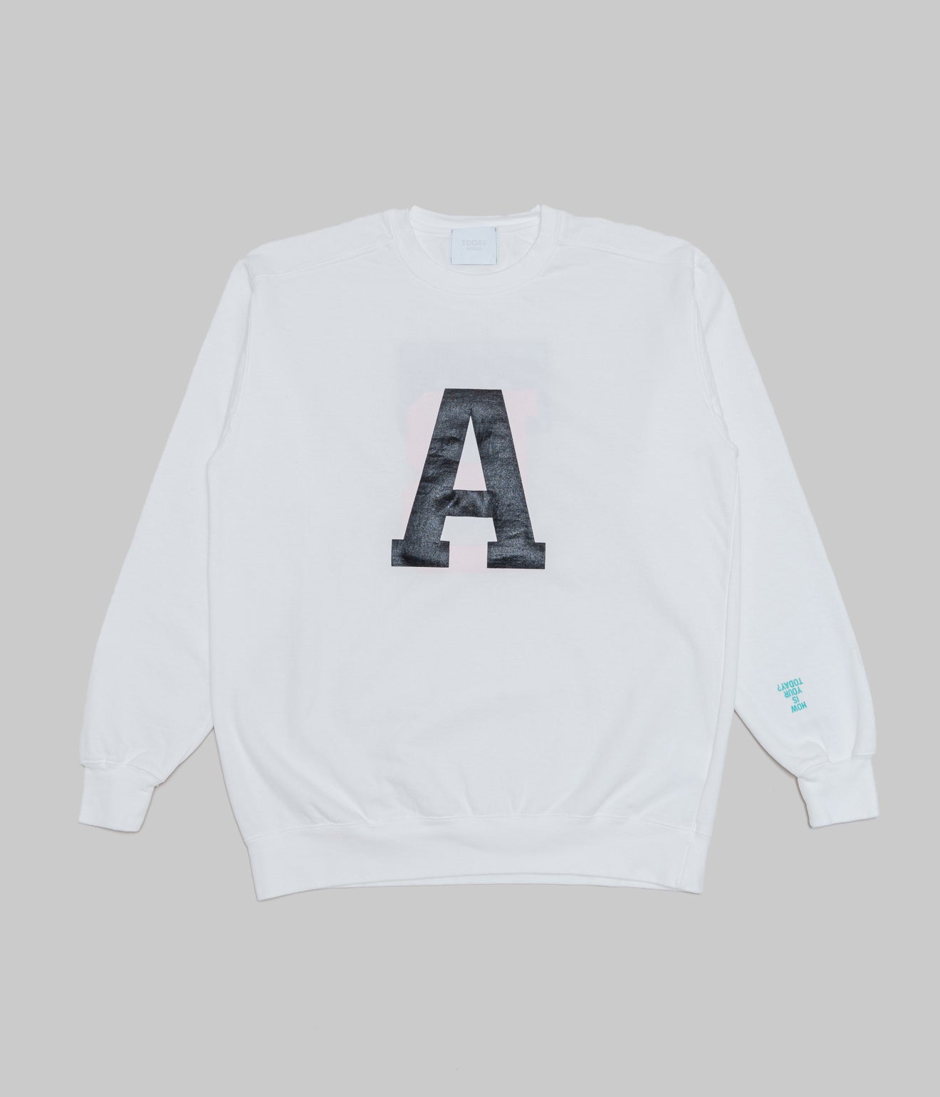 TODAY edition "A,B Reversible Sweat" WHITE - WEAREALLANIMALS