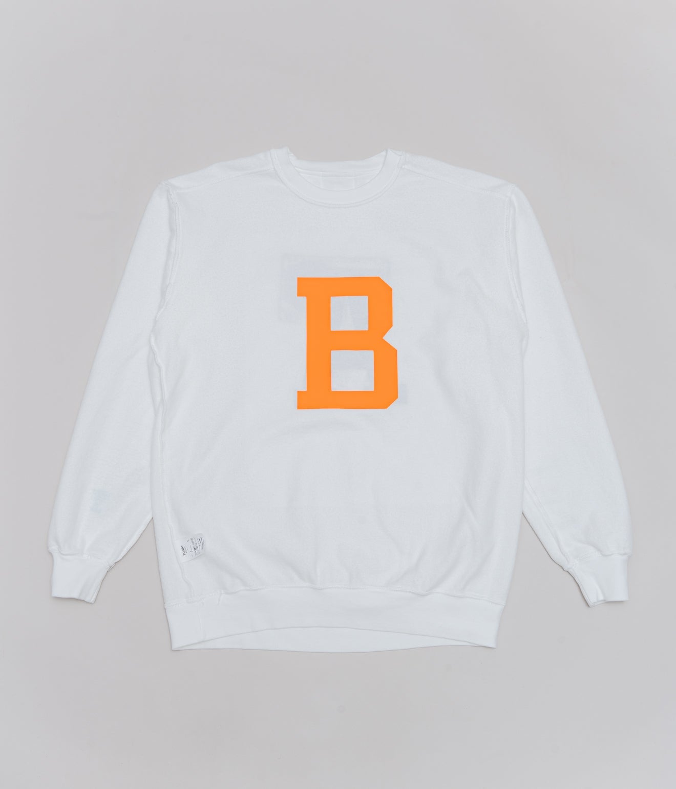 TODAY edition "A,B Reversible Sweat" WHITE - WEAREALLANIMALS
