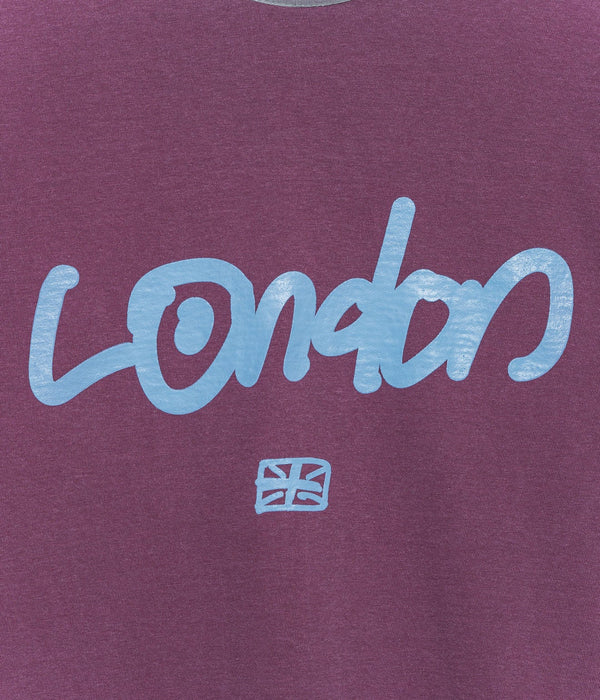 TODAY edition "LONDON LS Tee" PURPLE - WEAREALLANIMALS