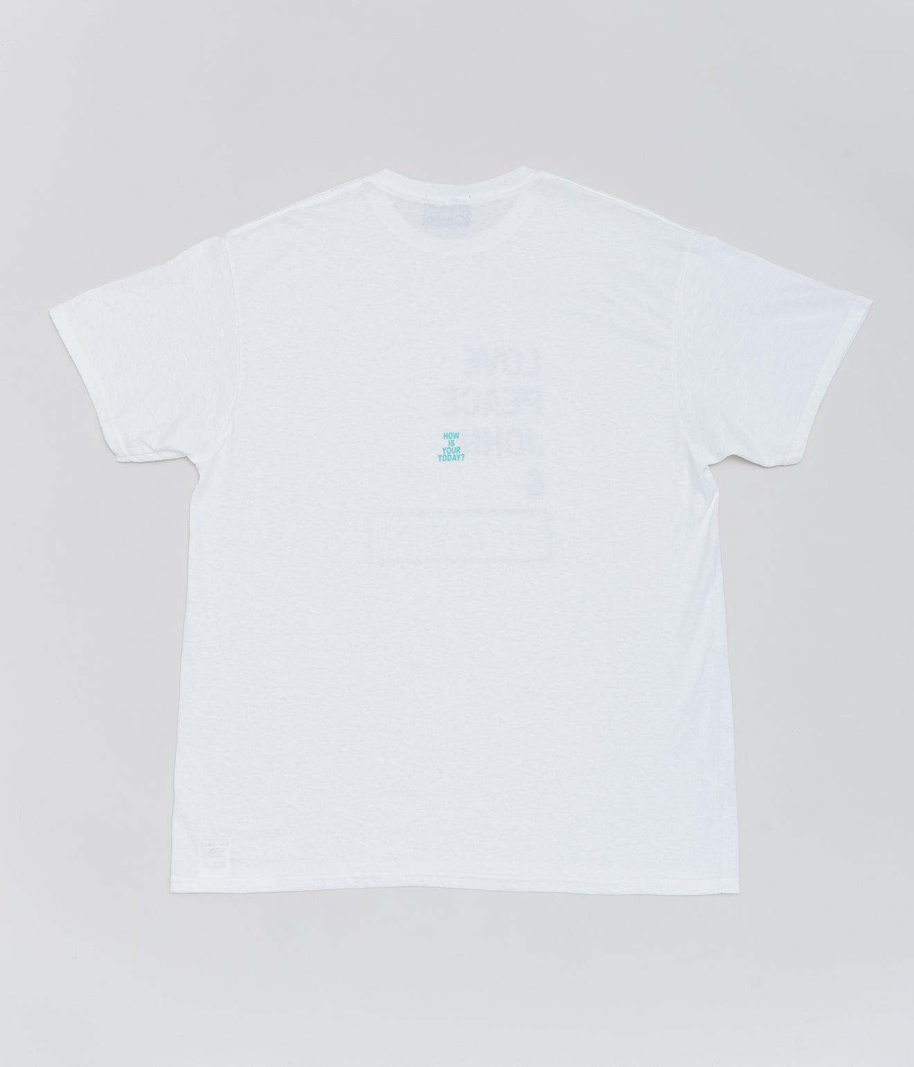 TODAY edition "Write Here SS Tee" WHITE - WEAREALLANIMALS