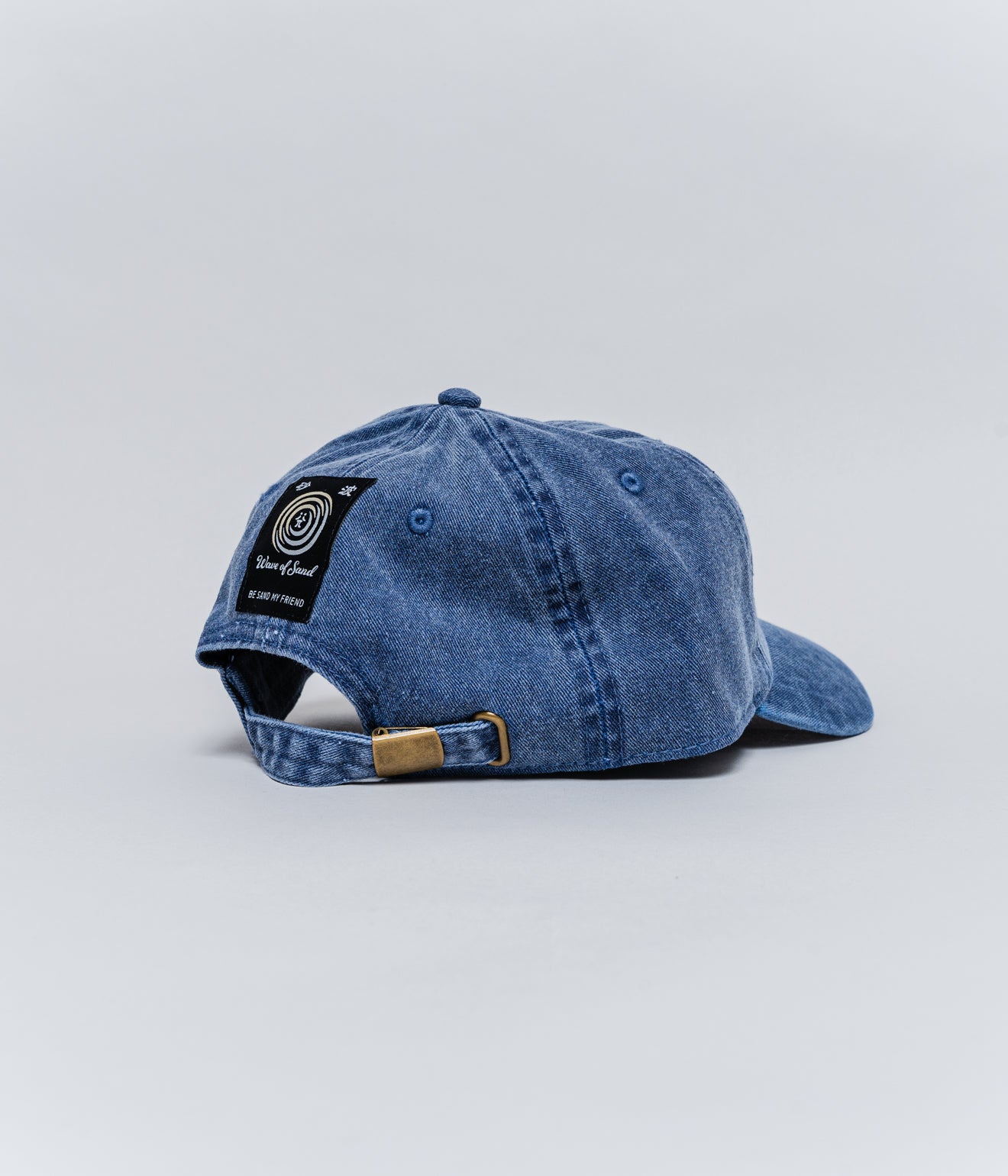 WAVE OF SAND "CAP PIGMENT DYED TWILL" NAVY - WEAREALLANIMALS