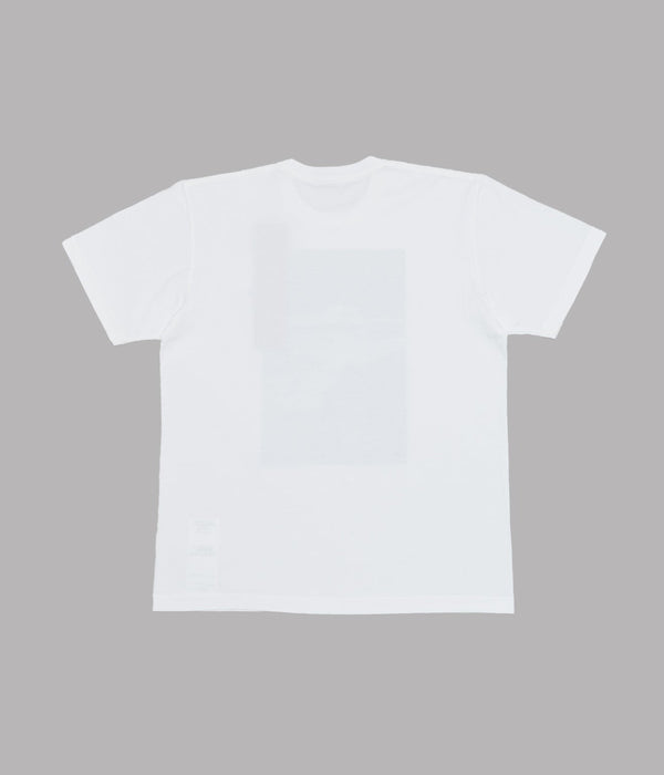 WAVE OF SAND "LIMINAL (EYES) PHOTO PRINT T SHIRTS × SHIMPEI YAMAGAMI" WHITE - WEAREALLANIMALS