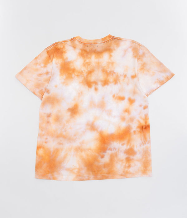 WEAREALLANIMALS × GRATEFUL DREAD ”EMBROIDERY LOGO TIE DYE T-SHIRT" BROWN TIEDYE - WEAREALLANIMALS