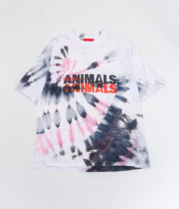 WEAREALLANIMALS × GRATEFUL DREAD ”JESUS LOGO TIE DYE T-SHIRT" M/L - WEAREALLANIMALS